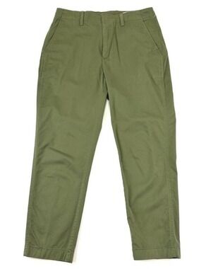 Gap green chinos Womens Size 10 stretch cotton Casual Elevated Basic Everyday